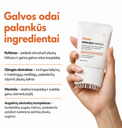 Aume GROW – Plaukų augimo stebuklas